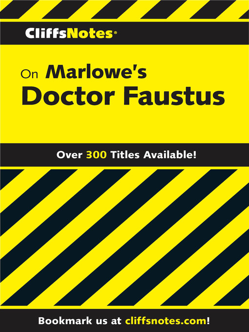 Title details for CliffsNotes on Marlowe's Doctor Faustus by Eva Fitzwater - Available